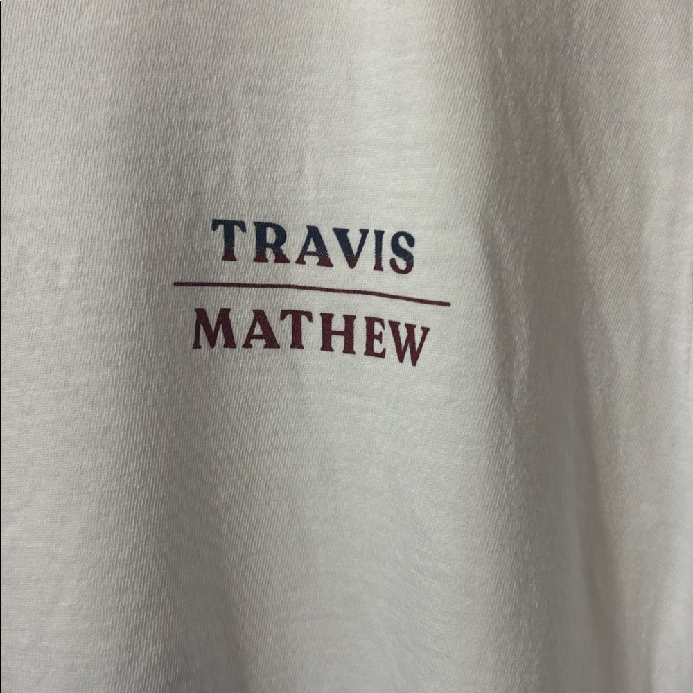 Travis Mathew Classic White Tee - Picture 2 of 5